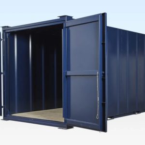 12Ft x 8Ft Steel Store Cabin (Suitable for stacking)
