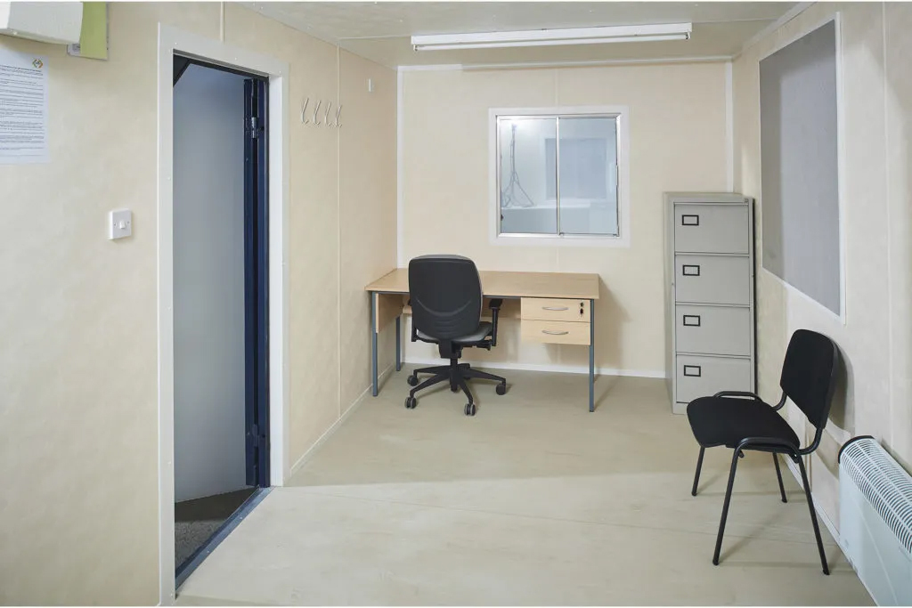 24Ft x 9Ft Steel Anti-Vandal Office Cabin - Image 3