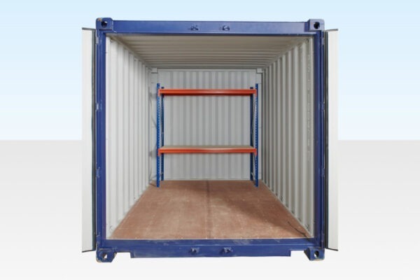 Adjustable, Heavy Duty Two Tier Racking For Rear Of Container - Image 2