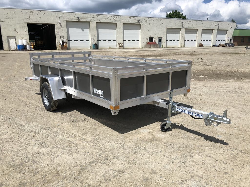 2022 Mission Trailers 6×12 Aluminum Open Utility w/Integrated Rear Ramp - Image 13