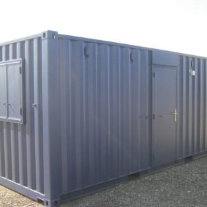 20Ft x 8Ft Steel Anti-Vandal Office Cabin