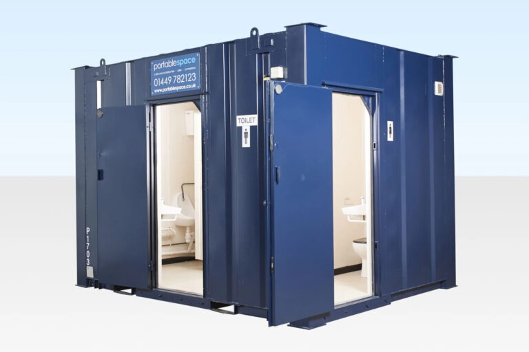 12Ft x 9Ft 2+1 Jackleg Toilet Cabin