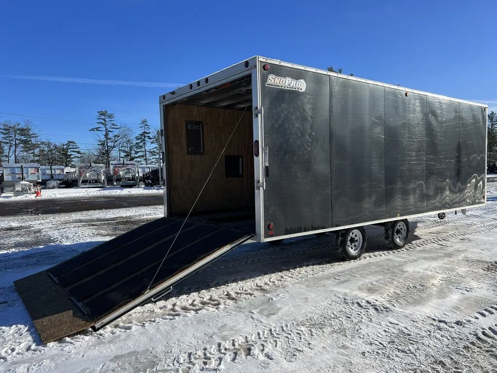 2008 Sno Pro 101×20 Aluminum 4-Place w/Interior Spare Mount, Mats & Guides - Image 9