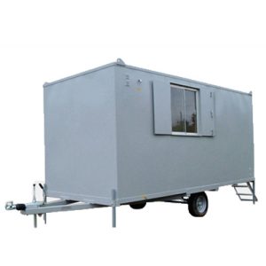 12Ft x 7Ft 6in Steel Mobile Anti-Vandal Office Cabin
