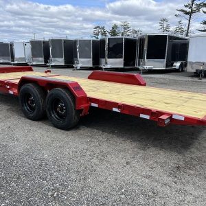 2024 Rice Trailers 7×22 16K Tilt Deck Powder Coat Equipment w/Toolbox