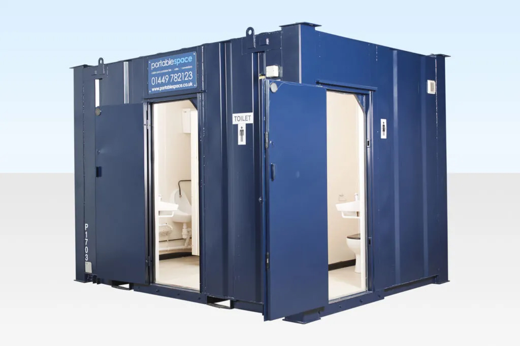 12Ft x 9Ft 2+1 Jackleg Toilet Cabin - Image 5