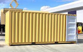30ft x 8ft Shipping Container (One Trip) – Yellow - Image 3
