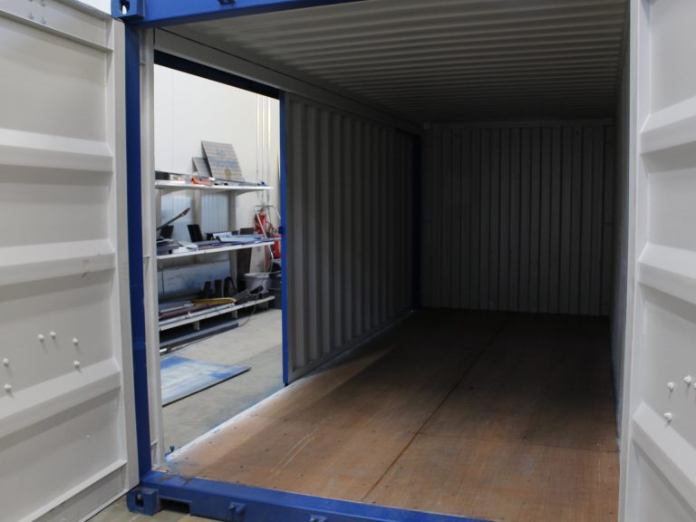 20ft Hi Cube Container (9′ 6″ high) suitable for IBC storage Sliding Door - Image 3