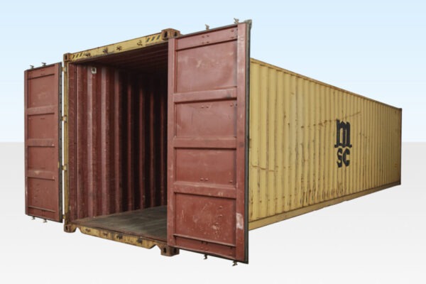 40Ft X 8Ft Used Shipping Container High Cube - Image 4