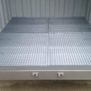 20Ft X 8Ft Open Mesh Floor Bunded Store