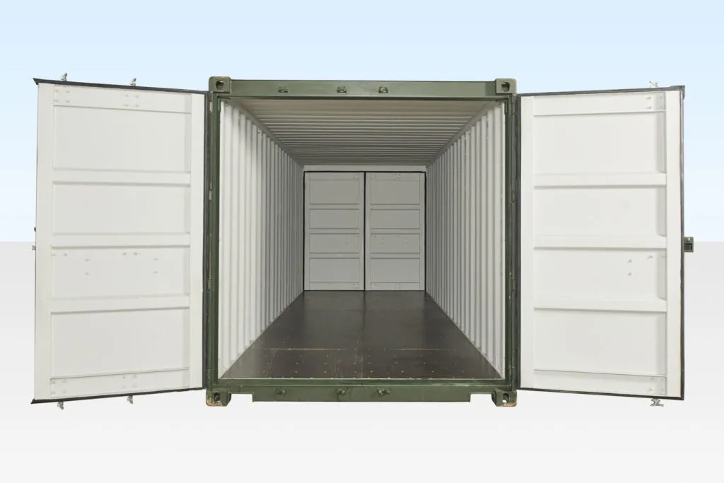 20ft x 8ft Tunnel Container (Double End Door) One Trip - Image 3