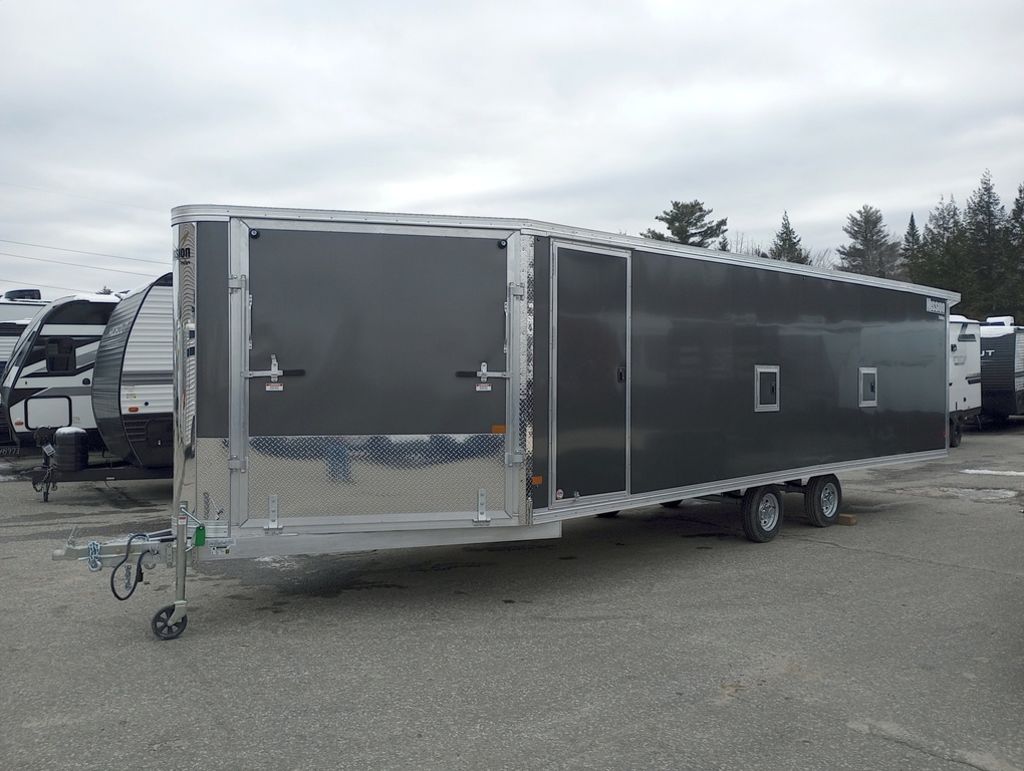 2024 Mission Trailers 101×24 Aluminum 4/5-Place Drive In/Out Deckover w/Galvanized Pkg, Canopy - Image 24