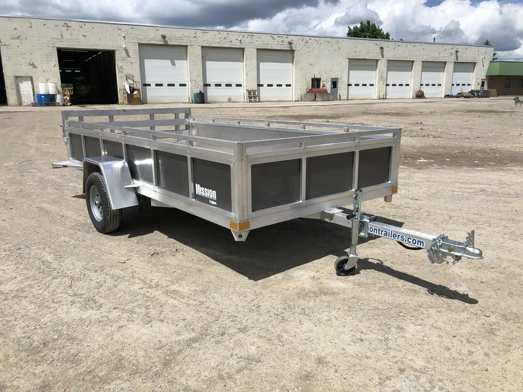 2022 Mission Trailers 6×12 Aluminum Open Utility w/Integrated Rear Ramp - Image 9