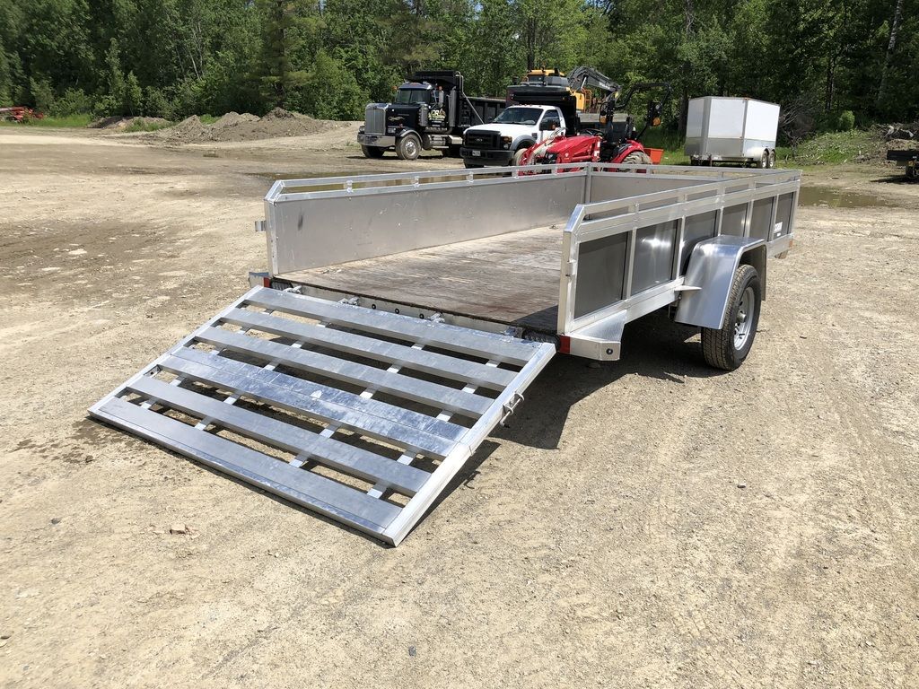 2022 Mission Trailers 6×12 Aluminum Open Utility w/Integrated Rear Ramp - Image 11