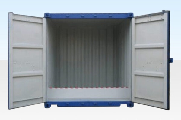 10Ft X 8Ft Shipping Container (One trip) – Blue - Image 4