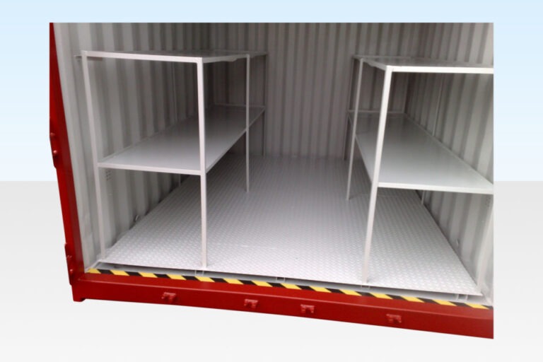 8Ft X 8Ft Flat Floor Bunded Store - Image 2