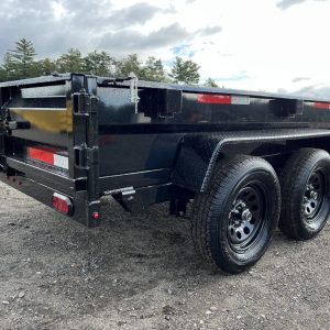 2024 Griffin Trailers 5×10 7K Powder Coated Dump w/Barn Door Gate