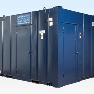 12Ft x 9Ft 2+1 Jackleg Toilet Cabin