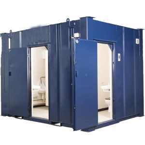2+1 Steel Toilet Cabin 12Ft x 9Ft