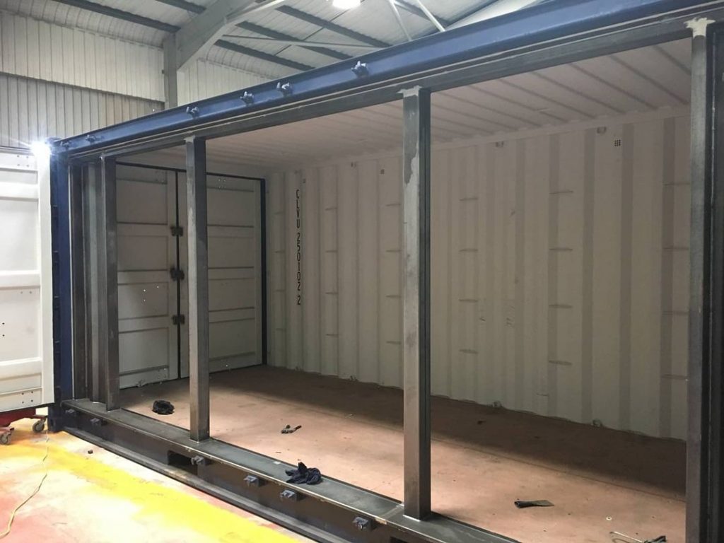 Used 20ft Open Side / Full Side Access Container - Image 3
