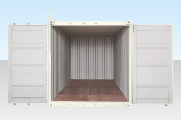 20Ft Shipping Container (One Trip) – White - Image 2