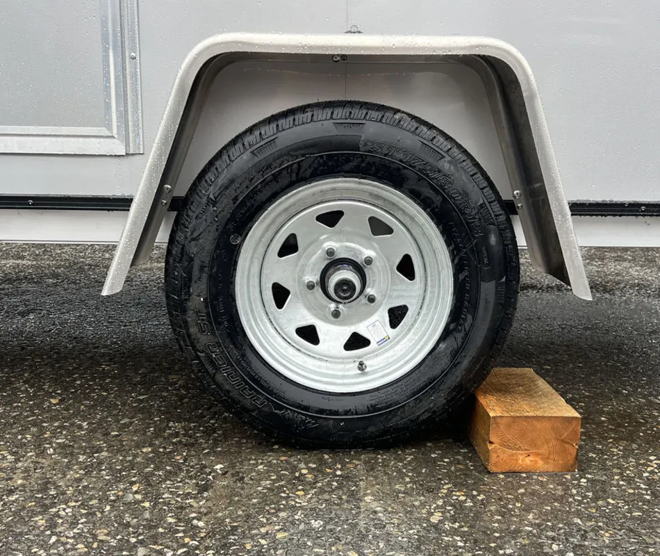 2024 Mission Trailers 60×12 Aluminum Single Place Crossover w/Galvanized Package, Rear Canopy - Image 18