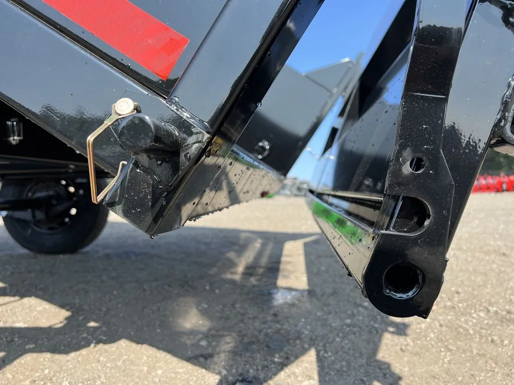 2024 Griffin Trailers 7×16 14K Telescopic Dump Trailer w/Ramps & Spare Tire Mount - Image 12