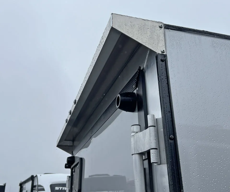 2024 Mission Trailers 60×12 Aluminum Single Place Crossover w/Galvanized Package, Rear Canopy - Image 10