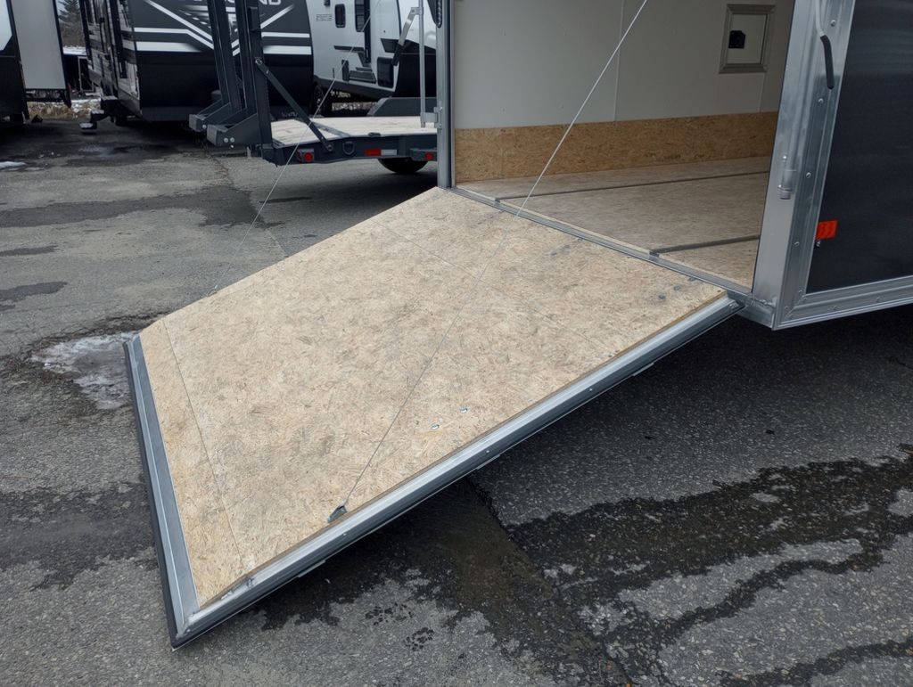 2024 Mission Trailers 101×24 Aluminum 4/5-Place Drive In/Out Deckover w/Galvanized Pkg, Canopy - Image 8