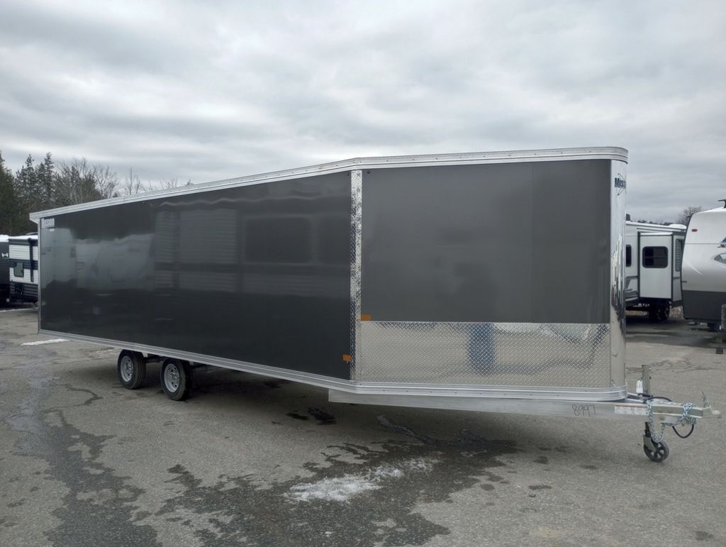 2024 Mission Trailers 101×24 Aluminum 4/5-Place Drive In/Out Deckover w/Galvanized Pkg, Canopy - Image 6