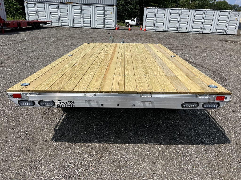 2024 Cargo Pro 101×14 Aluminum Deck Over Equipment Trailer w/D-Rings - Image 5