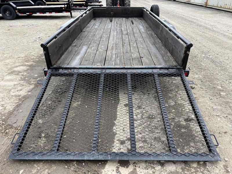 2021 Big Tex Trailers 6.5×16 6K Utility w/Ramp Gate & Spare Tire - Image 9