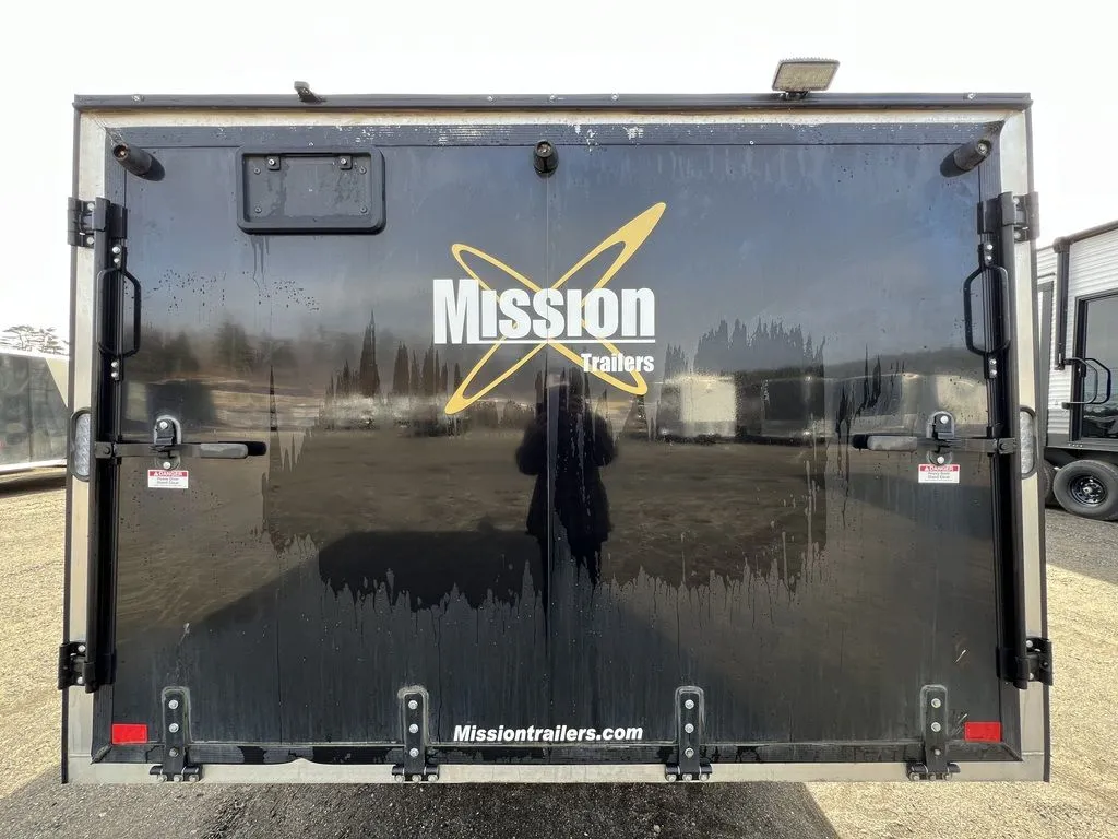 2021 Mission Trailers 101×12 Aluminum 2-Place Crossover/Hybrid w/Blackout PKG - Image 3