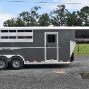 2018 Adam 7304GN 3 Horse Trailer