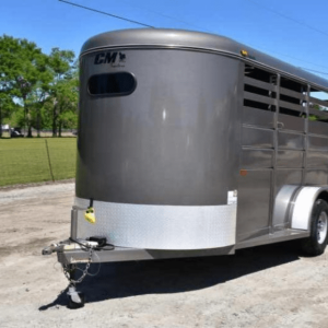 2017 CM 3HSLBP 3 Horse Trailer