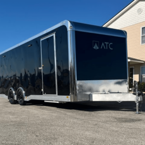 Enclosed ATC Car Trailer 2026 24ft. Aluminum ROM 550 w/Large Escape Door & LifeTrac 6203