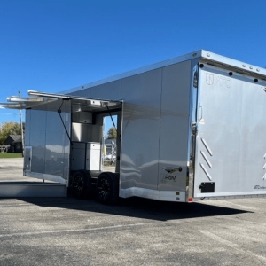 Enclosed ATC Car Trailer 2026 24ft. Aluminum ROM 550 w/Large Escape Door & LifeTrac 5758
