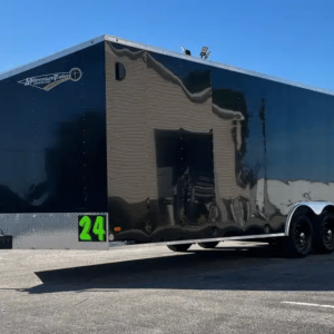 Enclosed Car Hauler 2026 24ft. Hero w/Heavy Duty Ramp Door & 7ft. Interior 0938