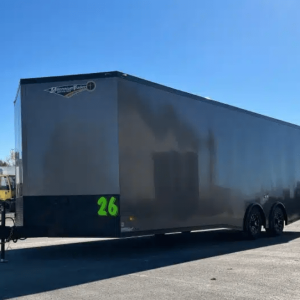 Enclosed Car Hauler 2025 26ft. Blaze w/Finished Interior & Black-Out Package 0103