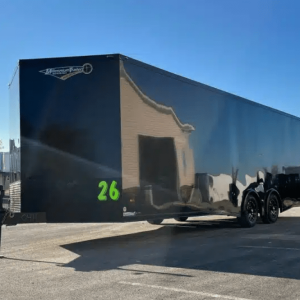 Enclosed Car Hauler 2025 26ft. Blaze w/Finished Interior & Black-Out Package 0411