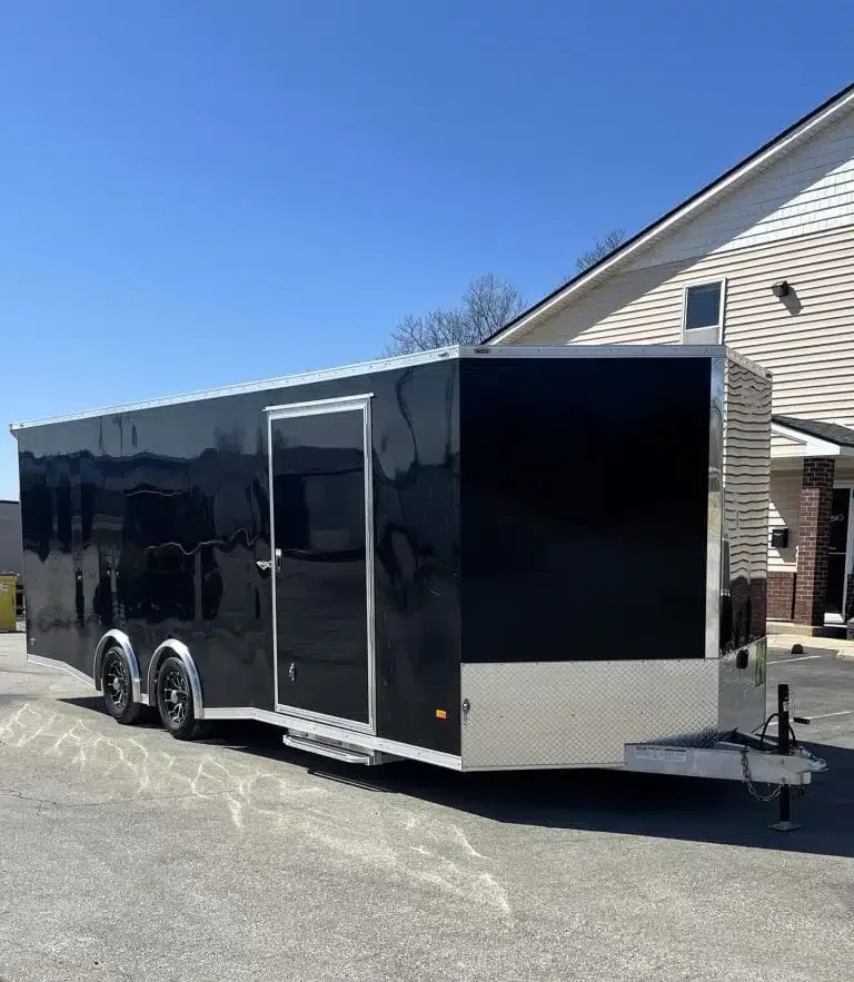 Enclosed Car Hauler 2025 24ft. Blaze w/Finished Interior & Aluminum Wheels 0407 - Image 7