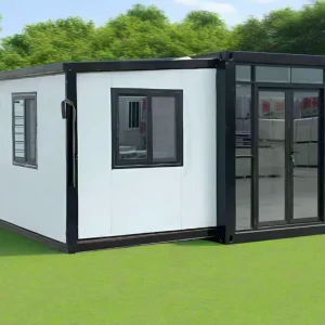 Vista Bode – 40' Expandable Container Office | Expandable Portable Workspace | Off-Grid & Remote Office Solution
