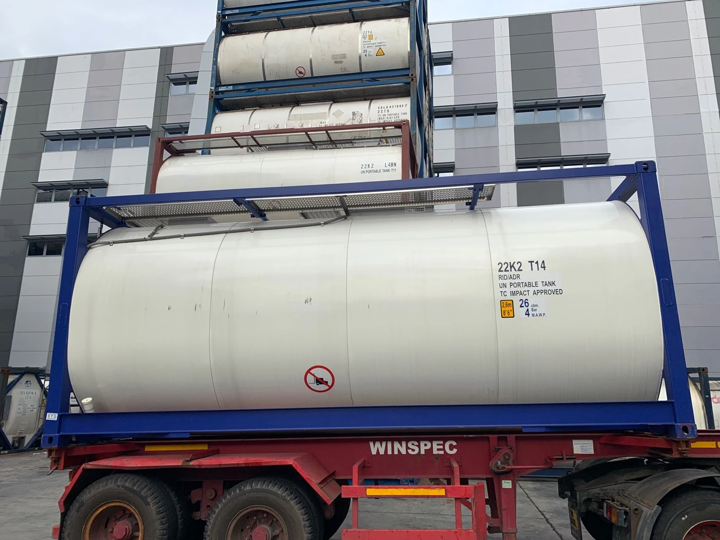 20′ T14 26KL ISO TANK - Image 2
