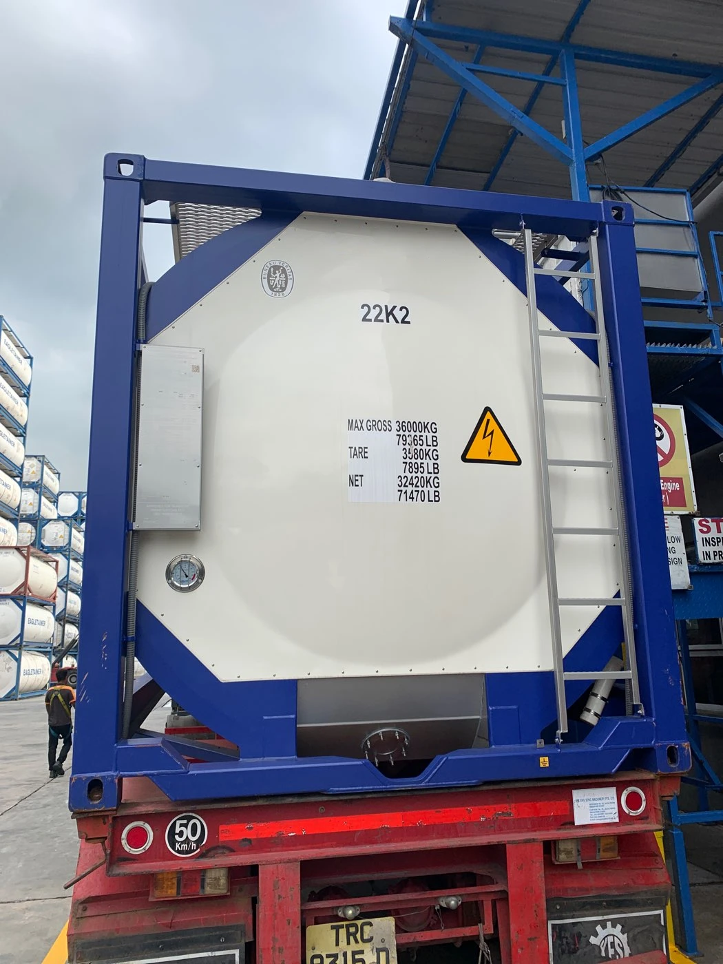 20′ T14 26KL ISO TANK - Image 8