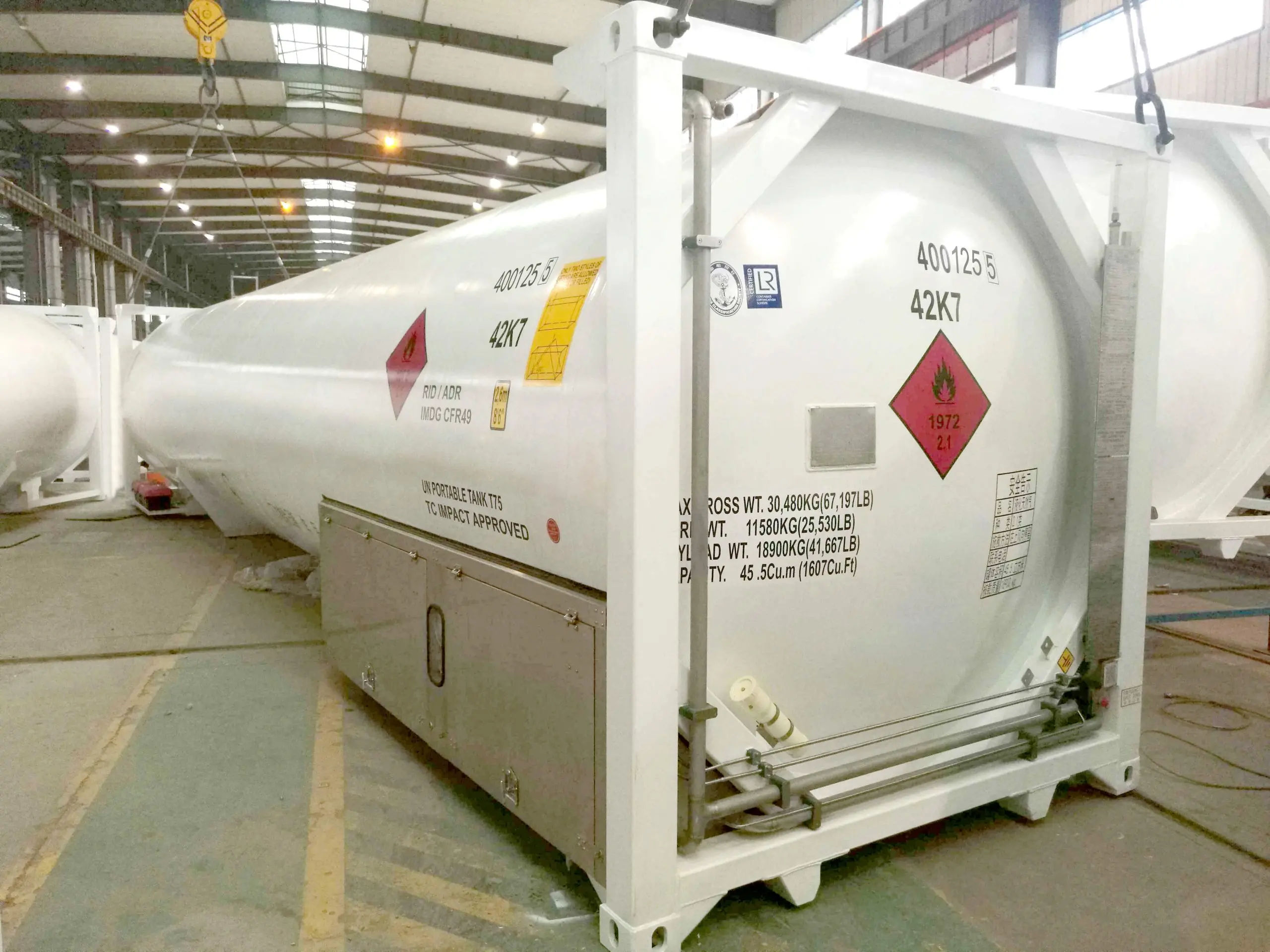 40′ T75 CRYOGENIC ISO TANKS CONTAINER - Image 6