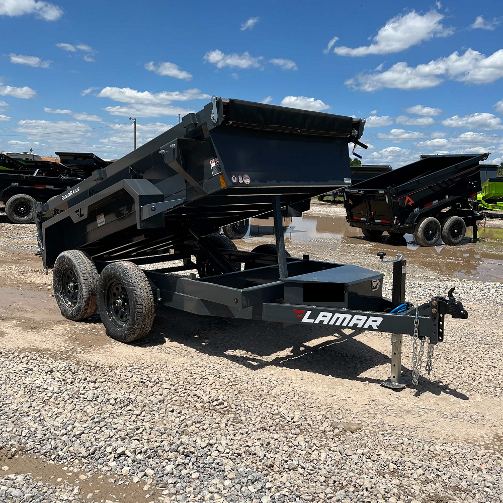 5x10 7k Lamar Dump Trailer