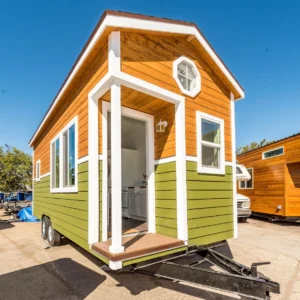 9' x 22 ft Tiny Home On Wheels (Sleeper Loft kitchen bath washer ) - Made in USA
