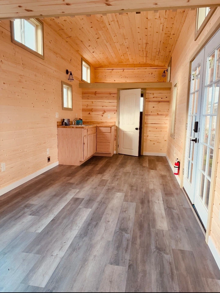 Tiny house on wheels 9 x 30 MODERN BUNGALOW DUAL LOFT READY TO SHIP - Image 6