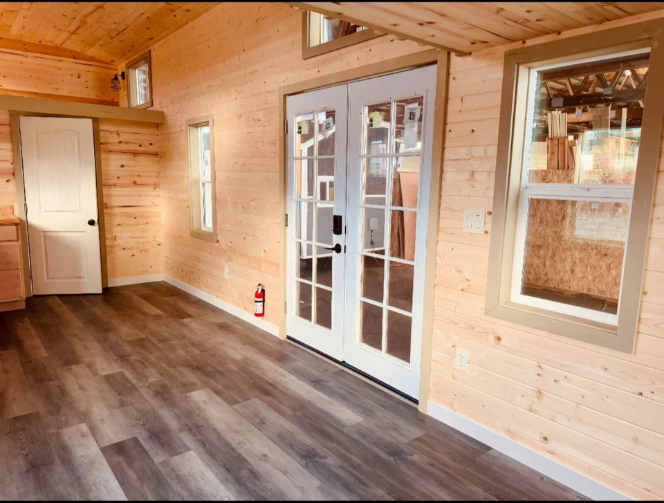 Tiny house on wheels 9 x 30 MODERN BUNGALOW DUAL LOFT READY TO SHIP - Image 9