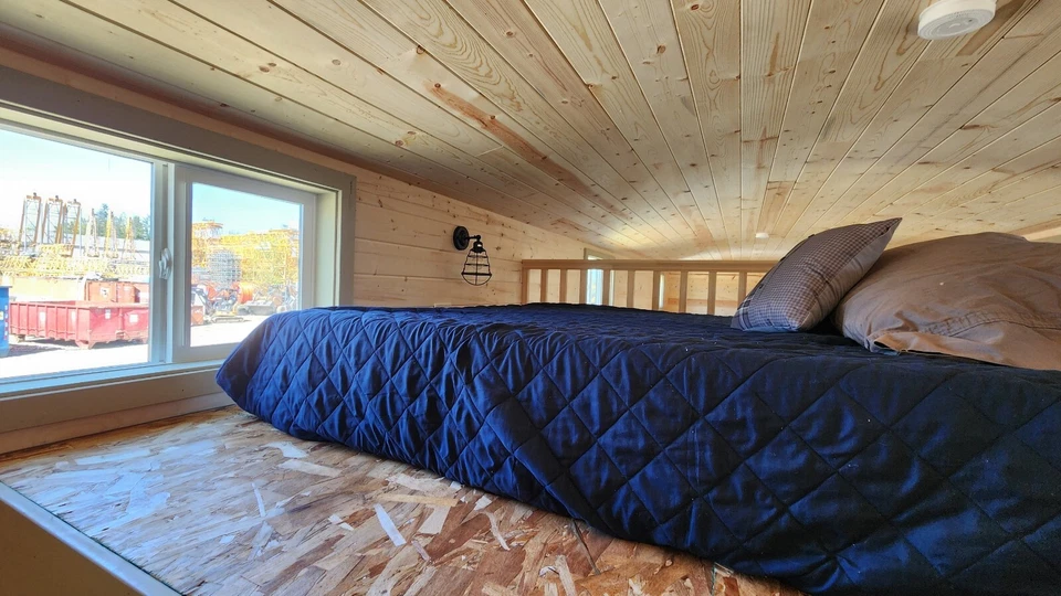 Tiny house for sale on wheels 9 x 32 MODERN CARAVAN DUAL LOFT READY TO SHIP - Image 7